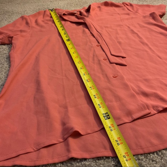 Ann Taylor Loft Salmon-Colored Blouse - Picture 7 of 8